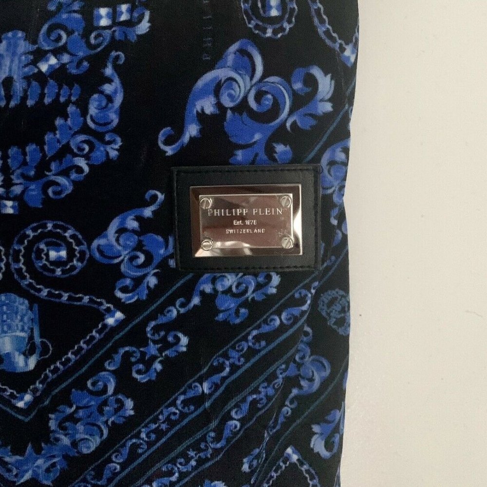 NWOT Philipp Plein Stretch Skull Pans